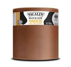 Dulce de leche vacalin panadero x10 kg